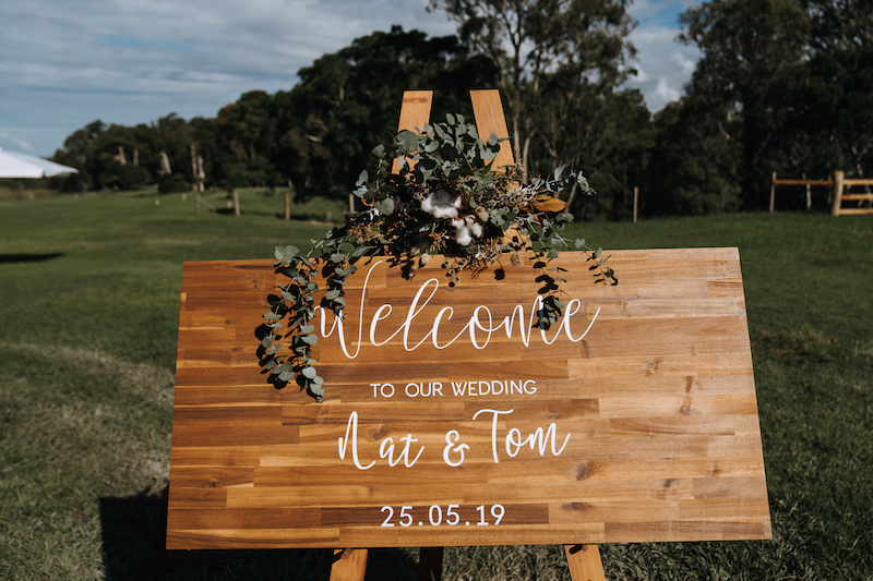 Yandina Station Wedding Flowers Nat and Tom