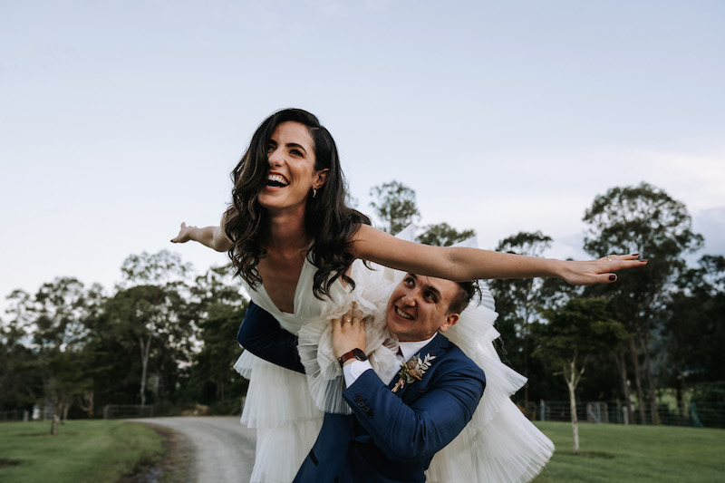 Yandina Station Wedding Flowers Nat and Tom