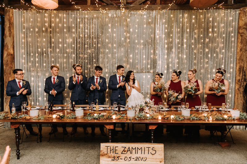 Yandina Station Wedding Flowers Nat and Tom