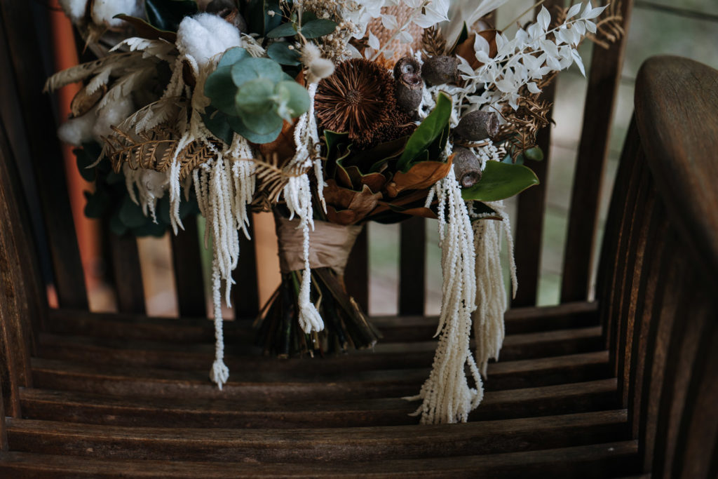 Yandina Station Wedding Flowers Nat and Tom