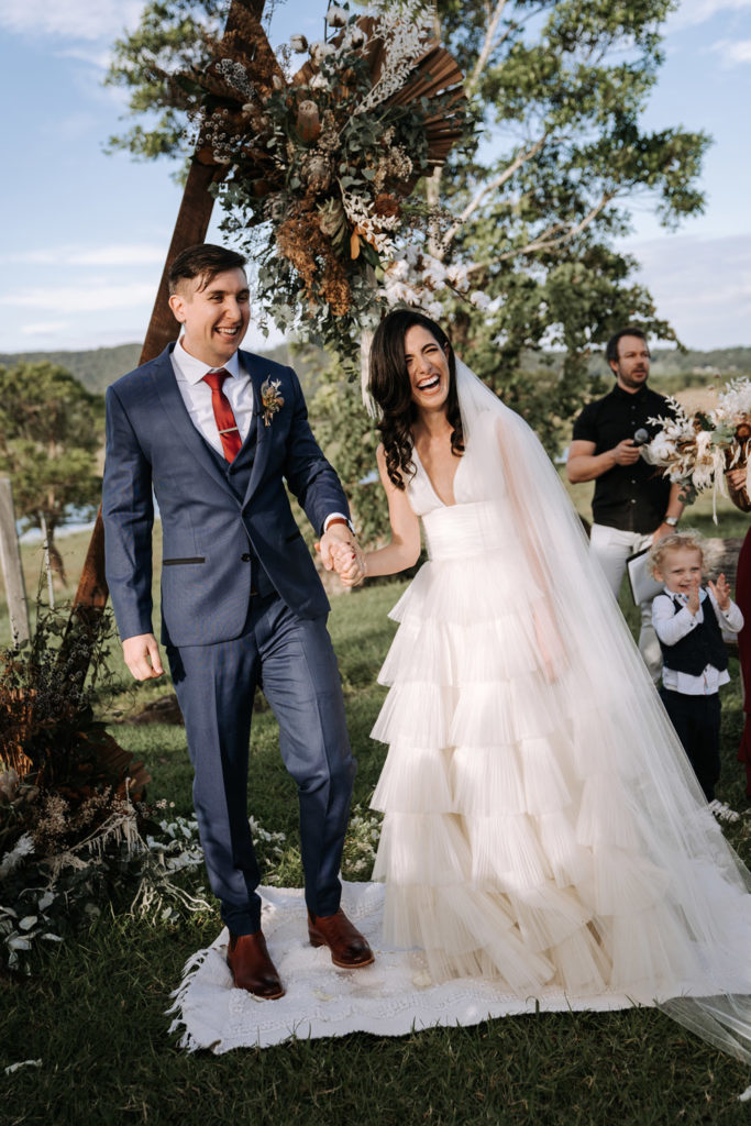 Yandina Station Wedding Flowers Nat and Tom