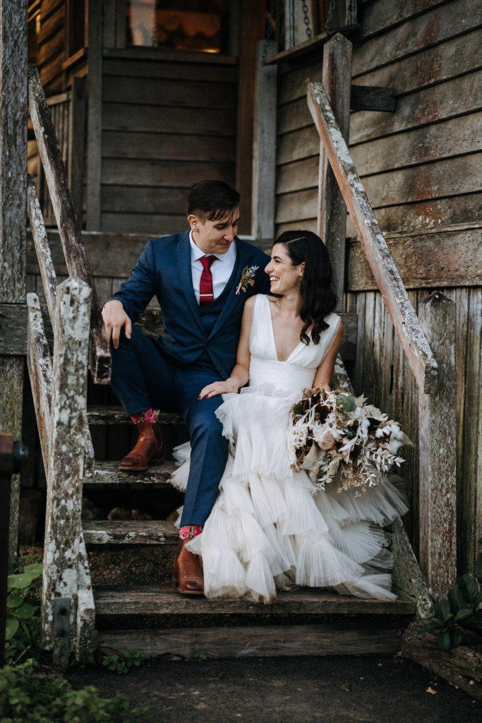 Yandina Station Wedding Flowers Nat and Tom