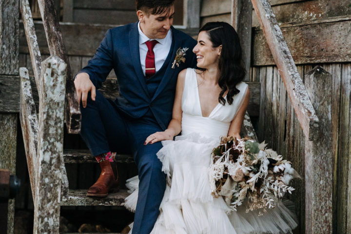 Yandina Station Wedding Flowers Nat and Tom